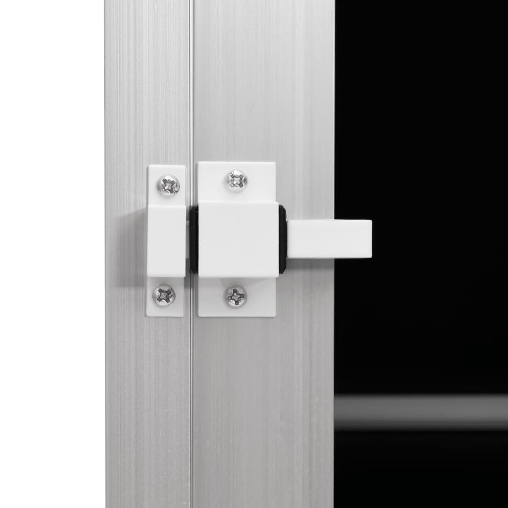 hundebur med dobbelt dør 89 x 69 x 50 cm