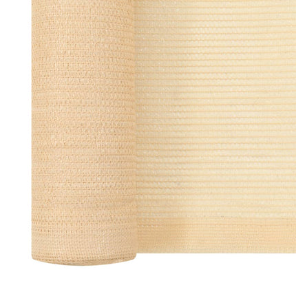 trådnetsskærm HDPE 1,5 x 25 m beige