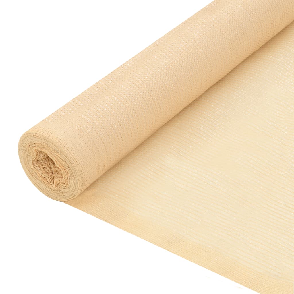 trådnetsskærm HDPE 1,5 x 50 m beige