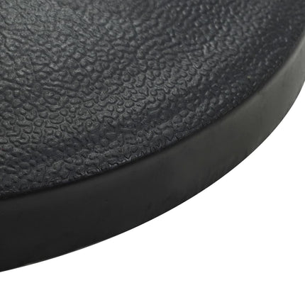 parasolfod rund polyresin 19 kg sort