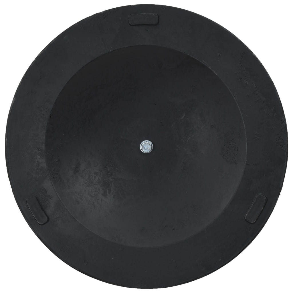 parasolfod rund polyresin 13 kg bronzefarvet