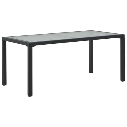 haveloungesæt 3 dele med hynder polyrattan grå