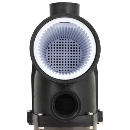 poolpumpe med timer 0,25 HK 8000 l/t. sort