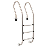 poolstige 3 trin rustfrit stål 304 120 cm