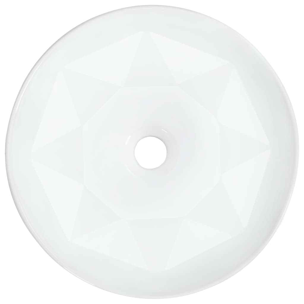 håndvask 36 x 14 keramik hvid