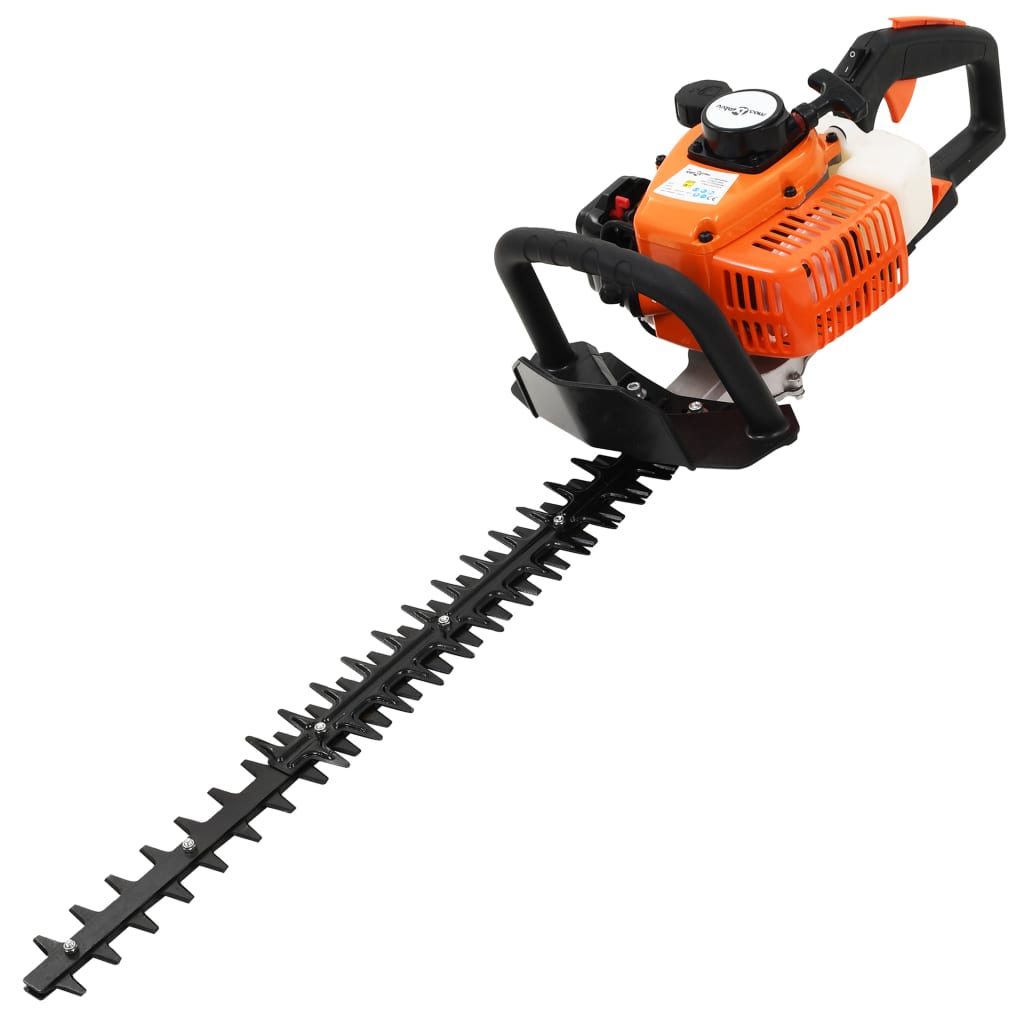 benzindrevet hækkeklipper 722 mm orange og sort billede