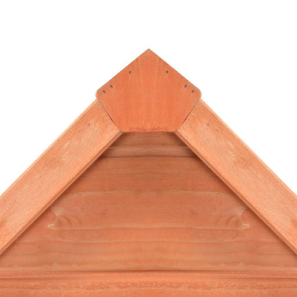opbevaringsskur til haven 71x60x213 cm træ