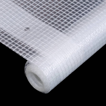 leno-presenning 260 g/m² 3 x 6 m hvid