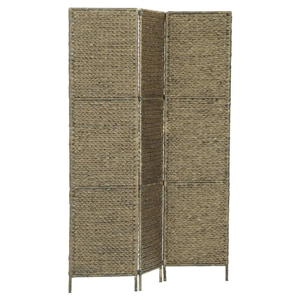 rumdeler med 3 paneler 116 x 160 cm vandhyacint brun