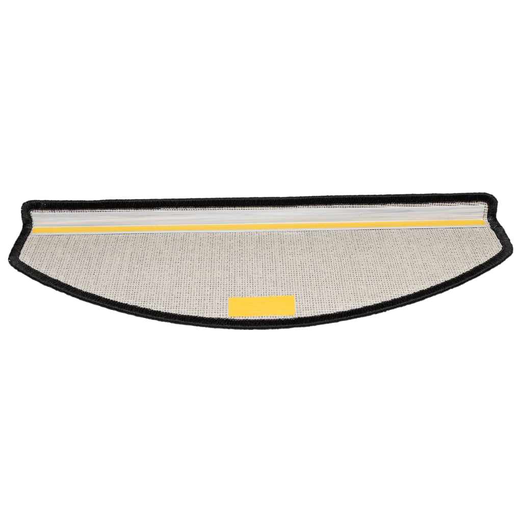 trappemåtter 15 stk. 65x24x4 cm antracit halvrund store