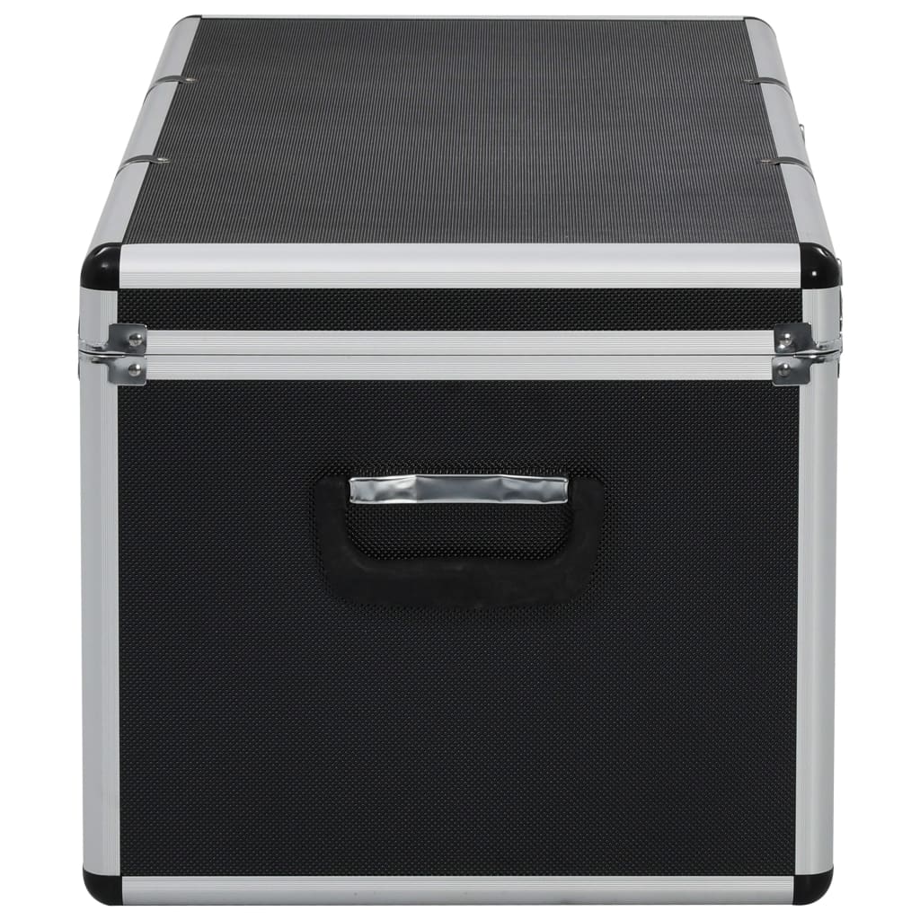 opbevaringskufferter 3 stk. aluminium sort