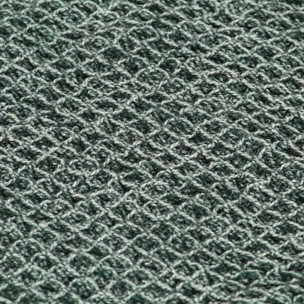 plaid 160 x 210 cm bomuld mørkegrøn