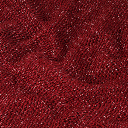 Kastetæppe Bordeaux 220 x 250 cm Polyester