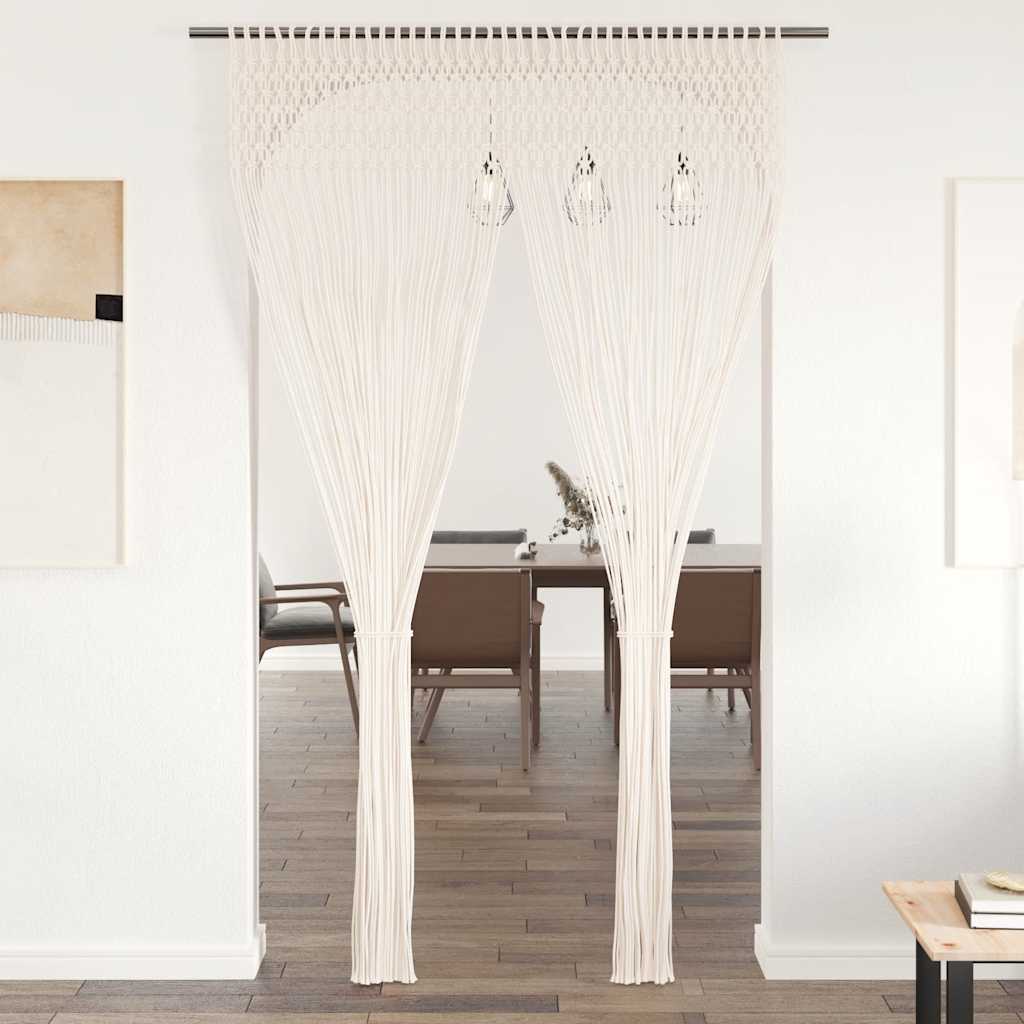 macramégardin 140x240 cm bomuld