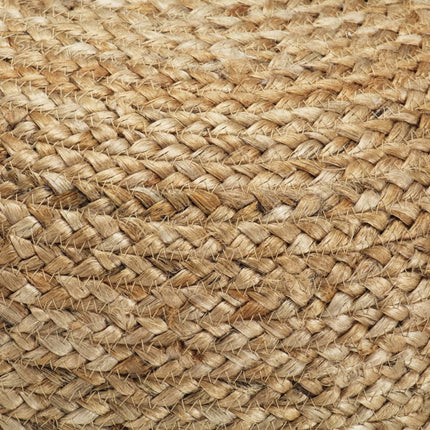 håndlavet puf 45 x 30 jute