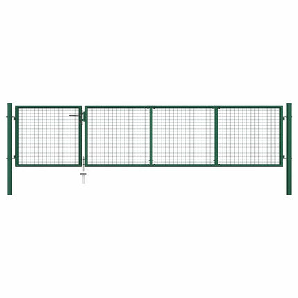 havelåge stål 350x75 cm grøn