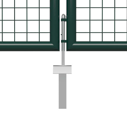 havelåge stål 400x150 cm grøn