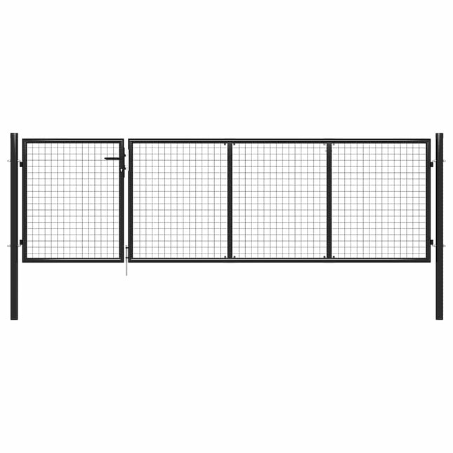 havelåge stål 350x100 cm antracitgrå