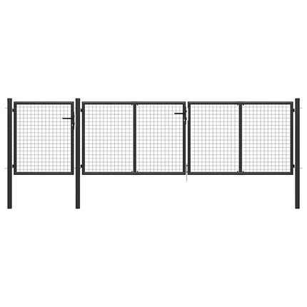 havelåge stål 400x100 cm antracitgrå