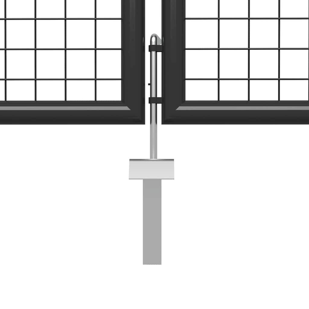 havelåge 500 x 100 cm stål antracitgrå