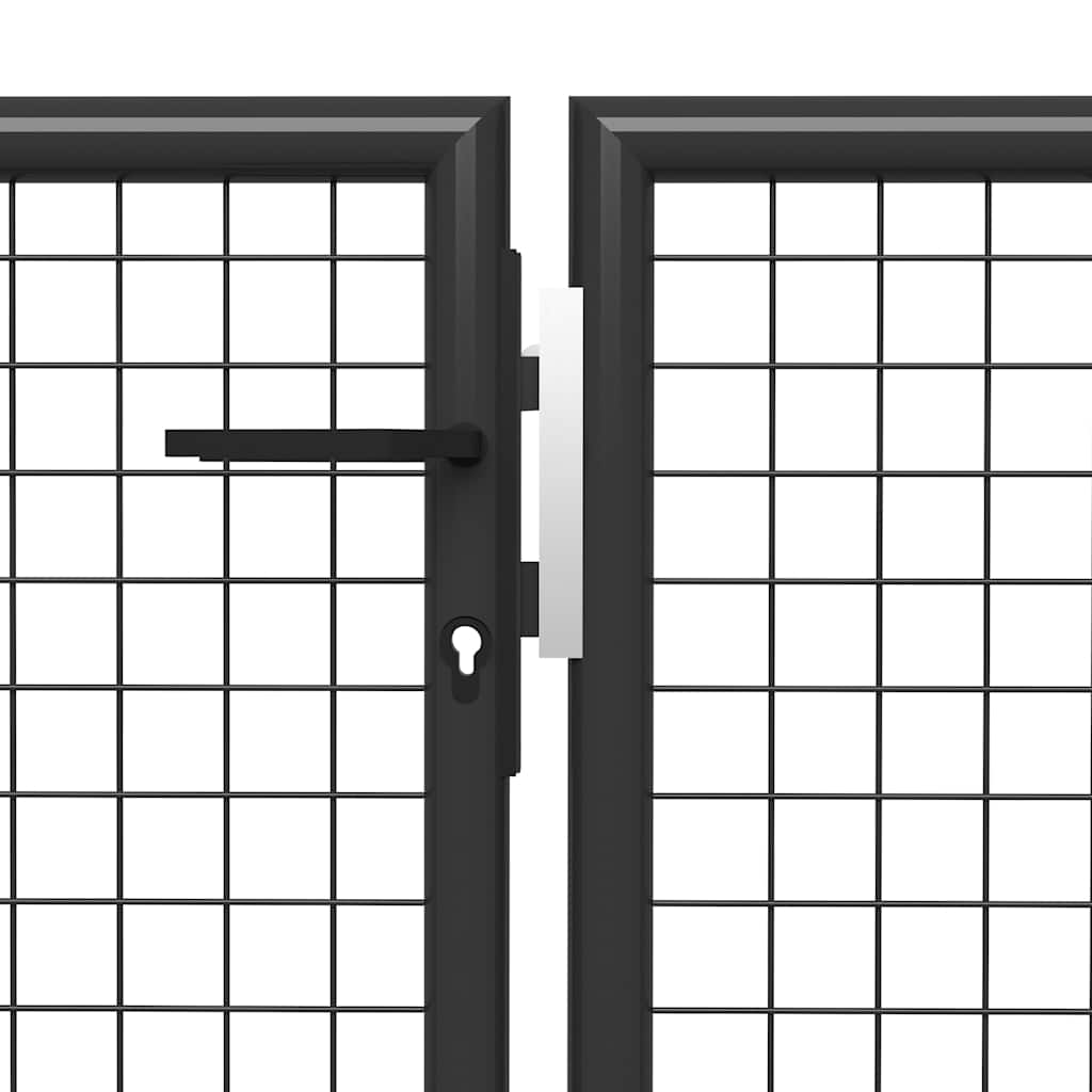 havelåge 500 x 150 cm stål antracitgrå