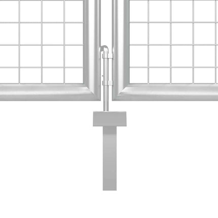 havelåge stål 350x175 cm sølv