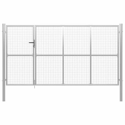 havelåge stål 350x200 cm sølv