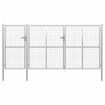 havelåge stål 400x150 cm sølv
