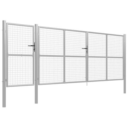 havelåge stål 500x150 cm sølv