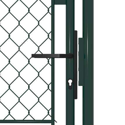 havelåge stål 100x175 cm grøn