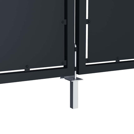 havelåge stål 300x100 cm antracitgrå
