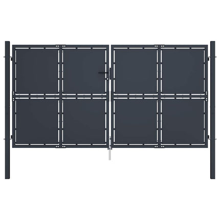 havelåge stål 300x175 cm antracitgrå