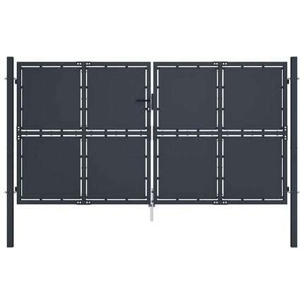 havelåge stål 300x200 cm antracitgrå