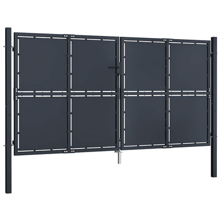 havelåge stål 300x200 cm antracitgrå