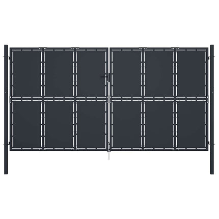 havelåge stål 400x175 cm antracitgrå
