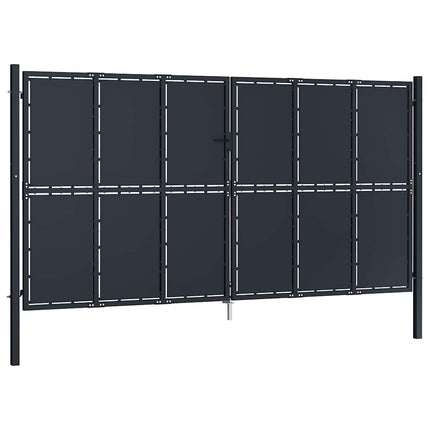havelåge stål 400x175 cm antracitgrå