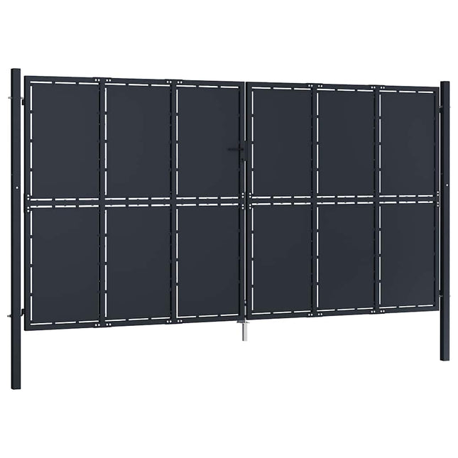 havelåge stål 400x175 cm antracitgrå