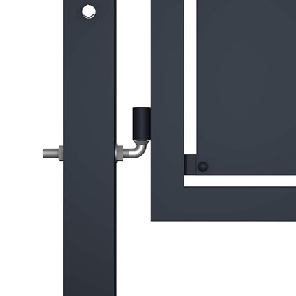havelåge stål 350x150 cm antracitgrå