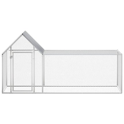 hønsegård 3x1x1,5 m galvaniseret stål