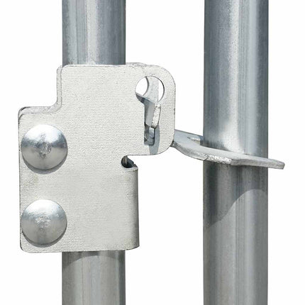 hønsegård 3x1x1,5 m galvaniseret stål