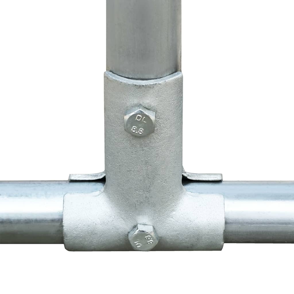 hønsegård 5x1x1,5 m galvaniseret stål