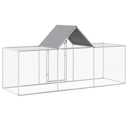 hønsegård 3x1x1,5 m galvaniseret stål