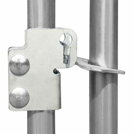 hønsegård 3x1x1,5 m galvaniseret stål