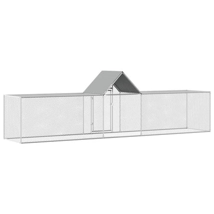 hønsegård5x1x1,5 m galvaniseret stål