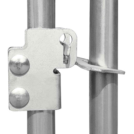 hønsegård 9x1x1,5 m galvaniseret stål