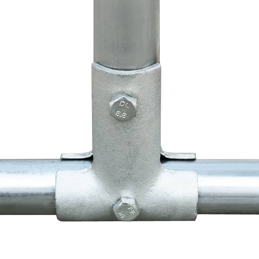 hønsegård 10x2x2 m galvaniseret stål