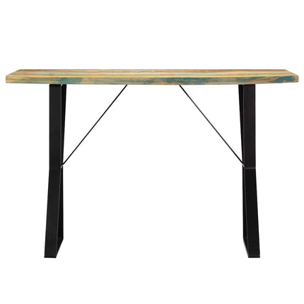 spisebord 120x60x76 cm massivt genbrugstræ