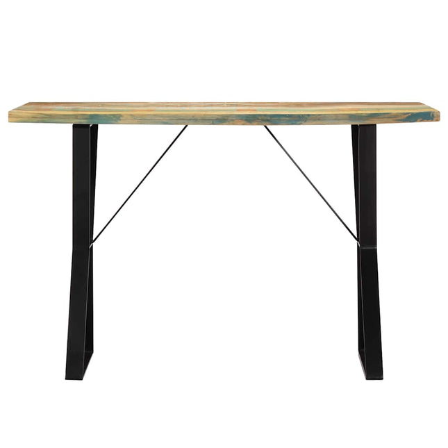 spisebord 120x60x76 cm massivt genbrugstræ