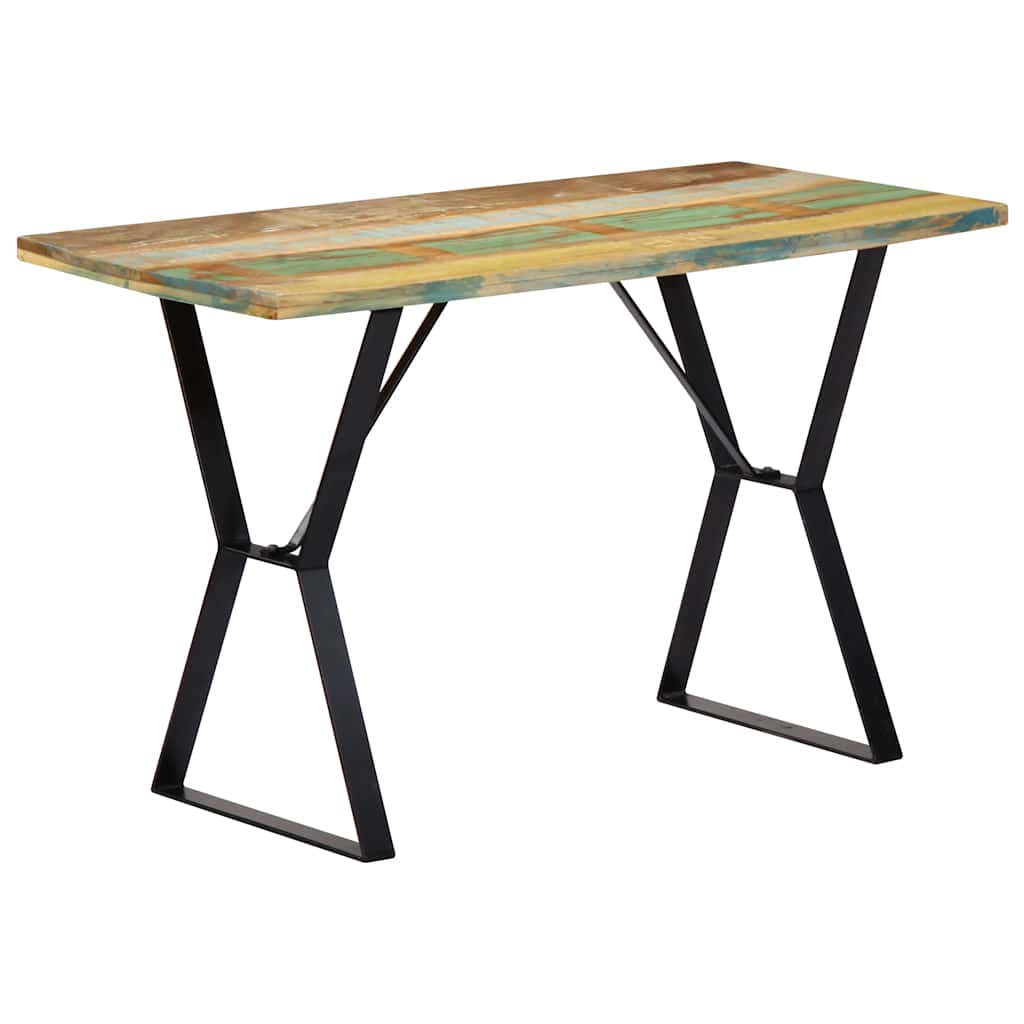 spisebord 120x60x76 cm massivt genbrugstræ