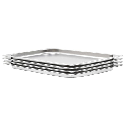 gastronorm beholder 4 stk. GN 1/1 20 mm rustfrit stål